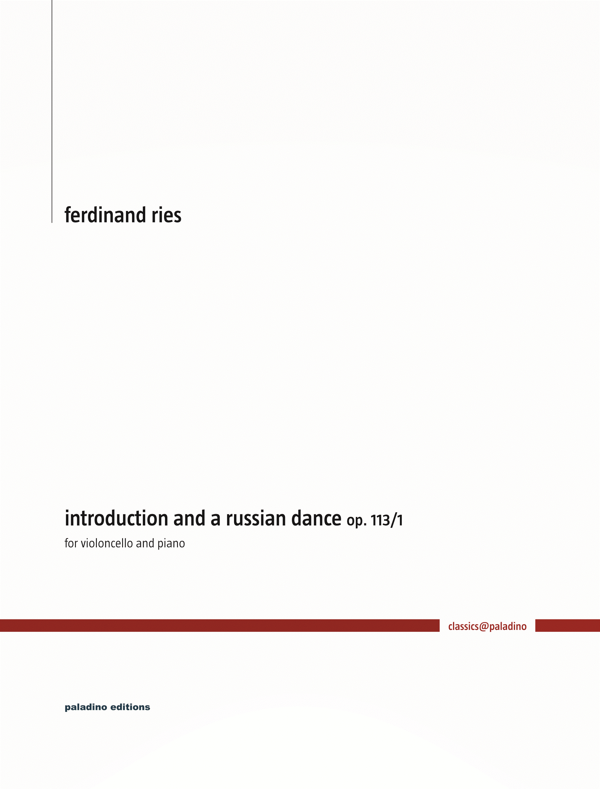 PM0062 © paladino editions PM0062 Webcover